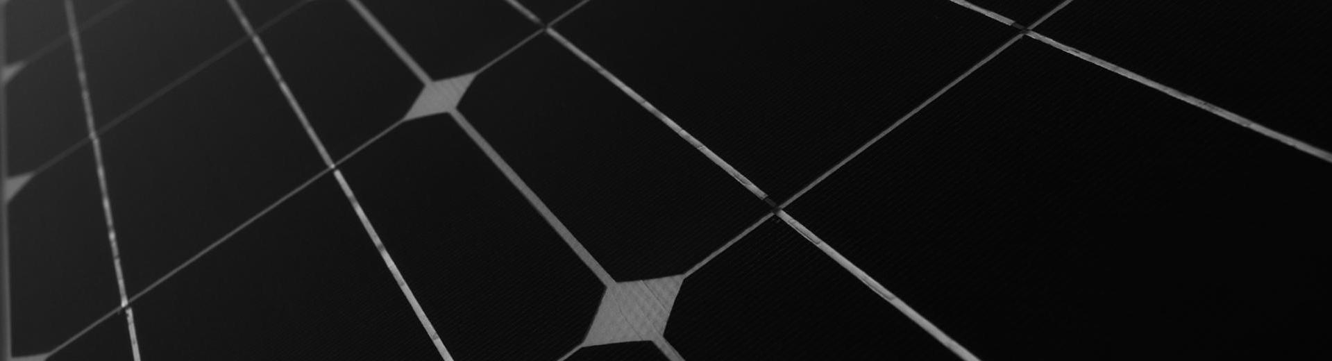 太阳能电池板黑白纹理
